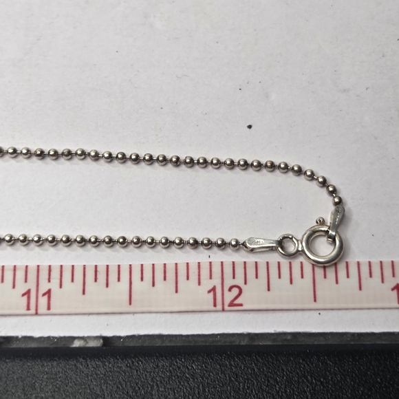 Sterling Silver 925 Birthstone Charm Figures Mom Necklace Spetember April Baby - Picture 6 of 8